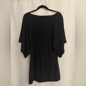 Norma Kamali Black Mini Dress